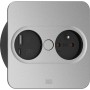 Bachmann 946.015 presa energia Type E + USB A + USB C Acciaio inox
