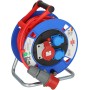 Brennenstuhl 1182770010 prolunghe e multiple 25 m 3 presa(e) AC Esterno Nero, Blu, Grigio, Rosso