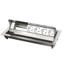 Kindermann 7492000064 cassetta di scarico Tipo F Acciaio inox, Bianco
