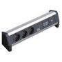 Bachmann DESK 1 prolunghe e multiple 3 presa(e) AC Nero, Grigio (339.1006)