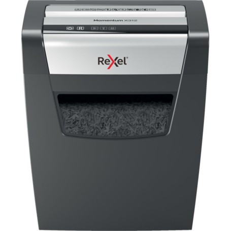 Rexel Momentum X410 distruggi documenti Taglio a particelle Nero, Grigio (2104571EU)