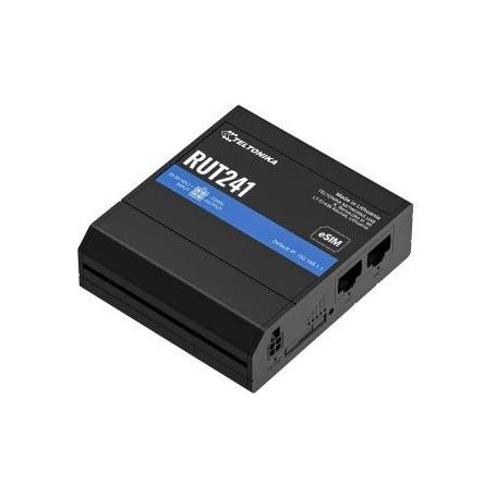 Router LTE WiFi 4 Teltonika RUT241 ESIM ver. Europe with EU PSU (RUT241210000) (RUT241210000)