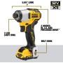 DeWALT DCF801D2-QW cacciavite elettrico e avvitatore a impulso