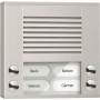 Audio Außenstation PES04-EN/04 4Tasten 2reihig AP silber (PES04-EN/04)