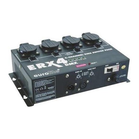 Eurolite DMX Switchpack ERX-4 DMX 4-Kanal (ERX-4 DMX)