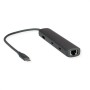 ROLINE 12021124 replicatore di porte e docking station per laptop Cablato USB 3.2 Gen 1 (3.1 Gen 1) Type-C Grigio (12.02.1124)