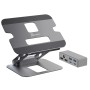 j5create JTS427-N Supporto per docking station Dual 4K multiangolo