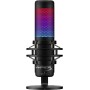 HyperX QuadCast – Microfono USB (nero-grigio) – Illuminazione RGB (4P5P7AA)
