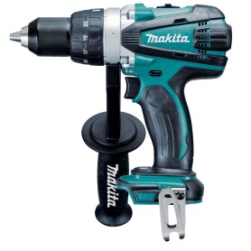 Makita DDF458Z trapano 2000 Giri/min Senza chiave 2,5 kg Nero, Blu