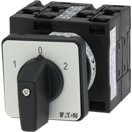 Eaton T3-3-8401/E Interruttore di commutazione 3P Nero, Metallico (030992)