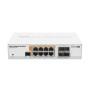 Mikrotik CRS112-8P-4S-IN switch di rete Gigabit Ethernet (10/100/1000) Supporto Power over Ethernet (PoE) Bianco