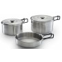 Campingaz 2197184 set di stoviglie da camping Acciaio inox