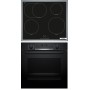 Bosch HBD635CS65 Serie 6, set forno (nero, 60 cm)