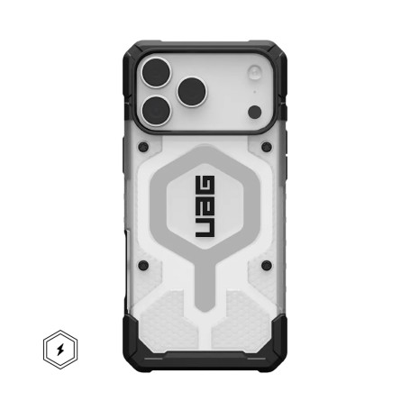Urban Armor Gear Pathfinder custodia per cellulare 17,5 cm (6.9") Cover Argento, Trasparente (114552114333)