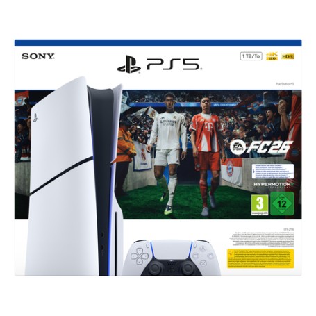 Sony PS5 Laufwerk - EA Sports FC 26 Bundle 1 TB Wi-Fi Nero, Bianco (1000049862)