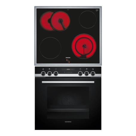 Siemens HE517BBS3 + EA64RGNA1E set di elettrodomestici da cucina Ceramica Forno elettrico (EQ521KB11)