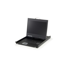 LevelOne KVM-8901FR console a rack 48,3 cm (19") 1440 x 900 Pixel (KVM-8901FR)