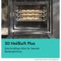 SIEMENS HE278GBB4 - FORNO DA INCASSO iQ500, DEEP BLACK INOX, PIROLISI, ABBINABILE AI PIANI COTTURA A INDUZIONE, 60 CM