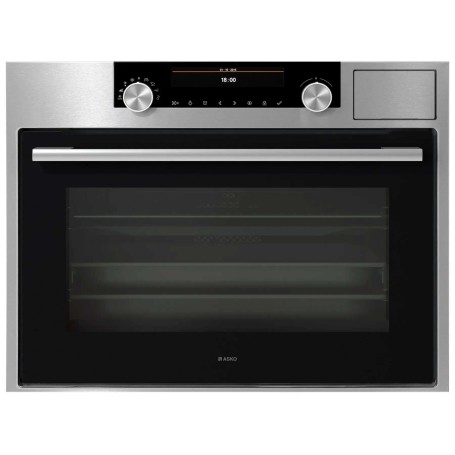 ASKO OCS 8487 S Acciaio, Ultra Cool Door, 4 vetri e riflettori di calore , Pirolitica ultraresistente (OCS8487S)