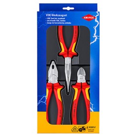 Knipex 00 20 12 set di strumenti meccanici 3 strumenti (00 20 12)