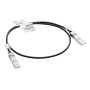 Aruba, a Hewlett Packard Enterprise company 10G SFP+ / SFP+ 1m cavo InfiniBand SFP+ Nero (J9281D)