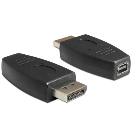 DeLOCK 65237 adattatore per inversione del genere dei cavi Displayport mini Displayport Nero (65237)