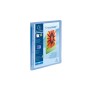 Exacompta 51962E raccoglitore ad anelli A4 Blu, Trasparente (51962E)