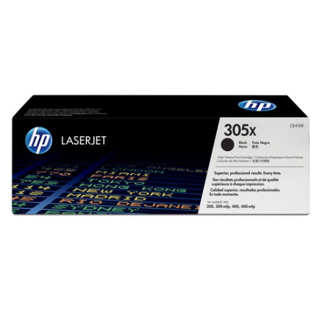HP Cartuccia Toner originale nero ad alta capacità LaserJet 305X (CE410X)