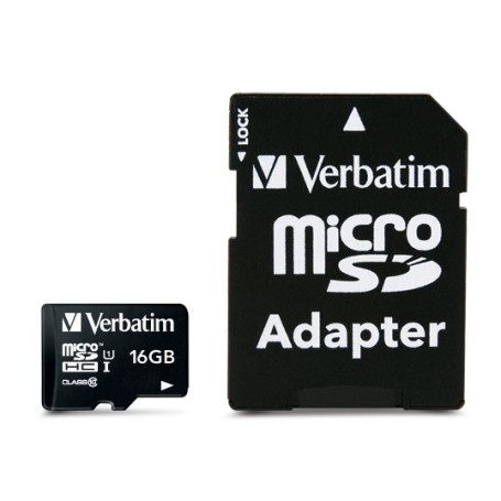 Verbatim Premium memoria flash 16 GB MicroSDHC Classe 10 (44082)