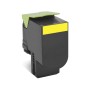 Lexmark 702HY cartuccia toner 1 pz Originale Giallo (70C2HYE)
