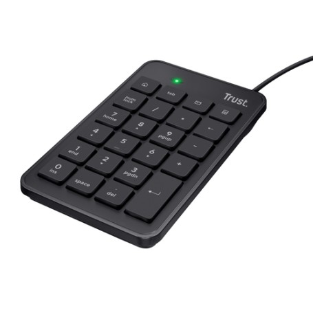 Trust 22221 tastierino numerico Notebook/PC USB Nero (22221)