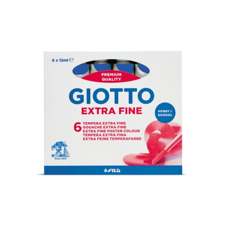 Giotto 352016 colore a tempera 12 ml Tubo Blu (352016)