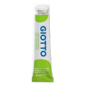 Giotto 355011 colore a tempera 21 ml Tubo Verde (355011)