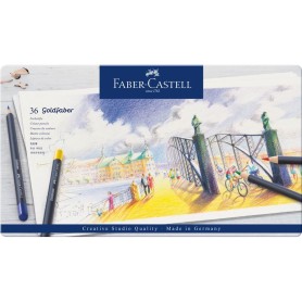 Faber-Castell Goldfaber Metal pastello colorato Multicolore 36 pz (114736)