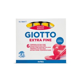 Giotto 352002 colore a tempera 12 ml Tubo Giallo (352002)