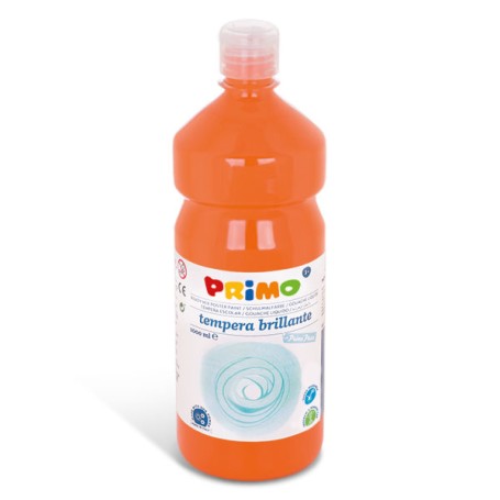 Primo 204BR1000250 colore a tempera 1000 ml Bottiglia Arancione (204BR1000250)
