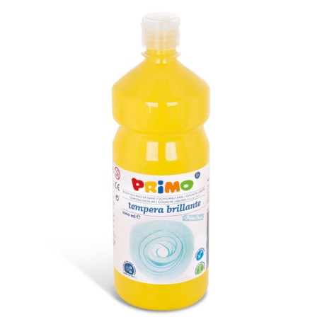 Primo 204BR1000201 colore a tempera 1000 ml Bottiglia Giallo (204BR1000201)