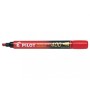 Pilot Permanent Marker 400 evidenziatore 1 pz Punta smussata Rosso (002712)
