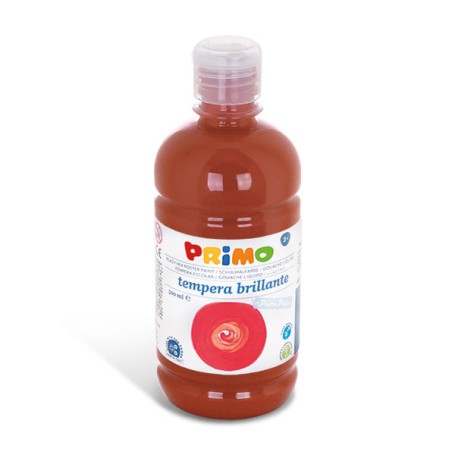 Primo 202BR500730 colore a tempera 500 ml Bottiglia Marrone (202BR500730)