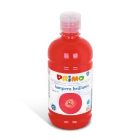 Primo 202BR500300 colore a tempera 500 ml Bottiglia Rosso (202BR500300)