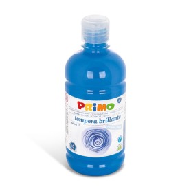 Primo 202BR500501 colore a tempera 500 ml Bottiglia Ciano (202BR500501)