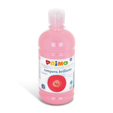 Primo 202BR500330 colore a tempera 500 ml Bottiglia Rosa (202BR500330)