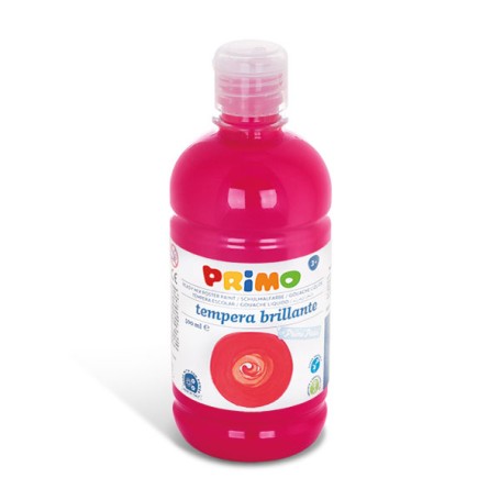 Primo 202BR500301 colore a tempera 500 ml Bottiglia Magenta (202BR500301)