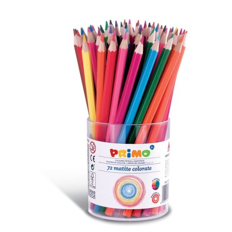 Primo 505B72 pastello colorato Multicolore 72 pz (505B72)
