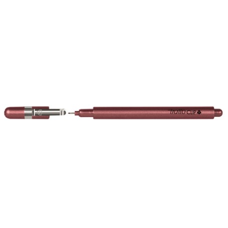 Tratto Clip penna tecnica Fine Rosso 12 pz (803802)