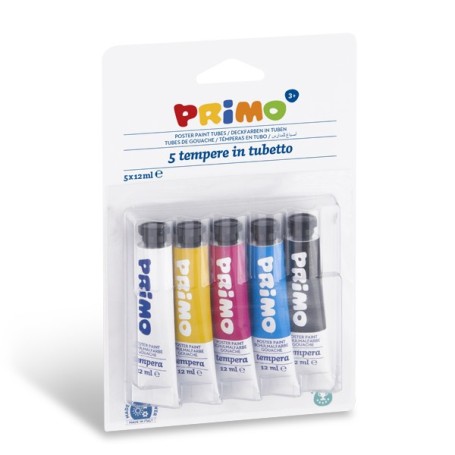 Primo 442T5BL vernice Tempera 60 ml 5 pz (442T5BL)