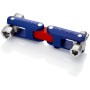 Schaltschrankschlssel "DoubleJoint" (blau/rot, Armlnge gesamt 97mm) (00 11 06 V03)