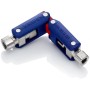 Schaltschrankschlssel "DoubleJoint" (blau/rot, Armlnge gesamt 97mm) (00 11 06 V03)