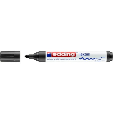 Edding E-4500001 evidenziatore 1 pz Tipo di punta Nero (E-4500001)