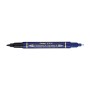 Pentel N75W-CE marcatore permanente Combinata Blu 1 pz (N75W-CE)